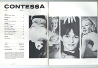 Contessa V1#1 Vintage Pinups 1963 Beautiful Women 72pgs Curvy Busty Leggy Women M23825