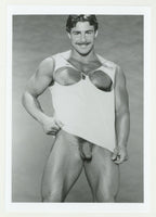 Steve Phelps 1986 Hairy Ripped Shirt Colt Studio 5x7 Gay Physique Photo J10610