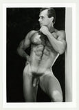 John Pruitt 1994 Hairy Teddy Bear Hunk Colt Studio 5x7 Jim French Gay Physique Photo J10619