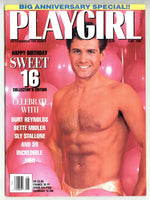 Playgirl 1989 Burt Reynolds, Scott Lockwood 100pg Paul Stanley Gay Pinup Magazine M23878