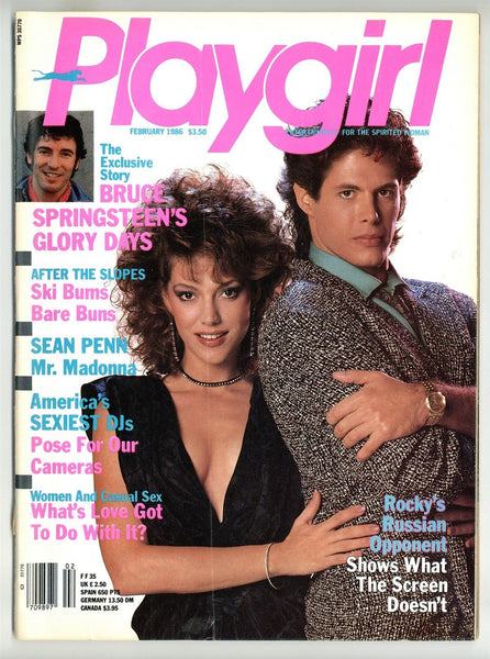 Playgirl 1986 Kevin Bernhardt Thom Tadlock 114pgs Stan Kwiat Gay Magazine M23899
