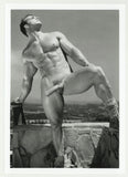Doug Perry 1997 Colt Studios Suntanned Beefcake Hunk 5x7 Jim French Gay Physique Photo J10667