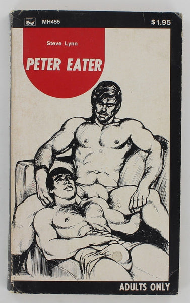 Peter Eater by Steve Lynn 1974 Surrey House MH455 Manhard 186pgs Vintage Gay LGBTQ Pulp PB107