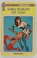 Her Night On Top 1980 Cross Dressers CD7 FemDom 180pg Transgender Erotica Vintage Gay Pulp PB113