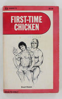 First-Time Chicken by Stuart Rowen 1976 Surree Limited HIS 69 Series 186pg Vintage Gay Pulp Erotic Fiction PB122