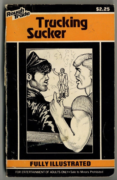 Trucking Sucker by Jason Darren RT439 Rough Trade 180pgs Vintage Gay Leatherman Pulp Book PB129