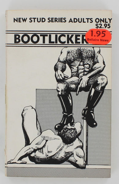 Bootlicker 1979 New Stud Series 180pg Vintage Leatherman Pulp NSS104 Gay Leather Fetish PB154