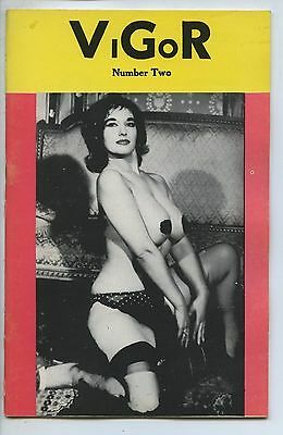 VIGOR #2 Vintage Magazine TRI-CITY 1950 Nylon Stockings Nude Female Mo â€“  oxxbridgegalleries