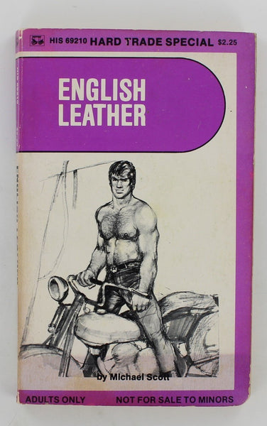 English Leather by Michael Scott 1977 Surrey Ltd HIS 69 Series 186pg Vintage Gay Sex Pulp PB140