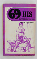 English Leather by Michael Scott 1977 Surrey Ltd HIS 69 Series 186pg Vintage Gay Sex Pulp PB140