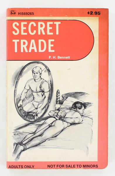 Trade Secret by PH Bennett 1978 Surree Limited HIS69265 HIS 69 Series 186pg Erotic Gay Pulp PB144