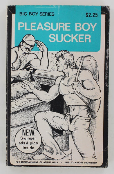 Pleasure Boy Sucker by Bobby Trix 1976 Big Boy Series BB104 Rare Gay Pulp 180pg LGBTQ Erotic Literature PB147
