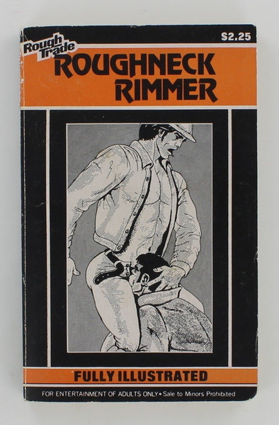 Roughneck Rimmer by Chuck Brett 1982 Star Distributors RT412 Rough Trade 190pg Vintage Gay Pulp Fiction Novel PB166