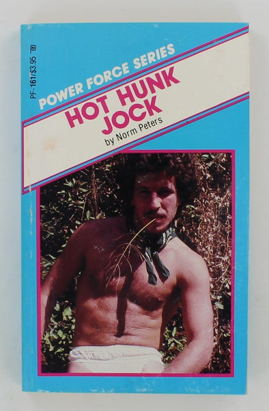 Hot Hunk Jock by Norm Peters 1986 Power Force Series PF-161 Arena Publications 190pg Gay Pulp PB192