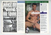 Unzipped Oct 1997 Paul Carrigan, Chad Knight 50pgs Gay Pinup Magazine M23934