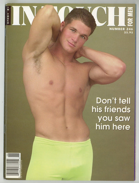 In Touch Oct 1997 Derek Bahn, Mark Allen, Jim Buck, Paulo Verde 100pgs Brad Posey Gay Magazine M23937