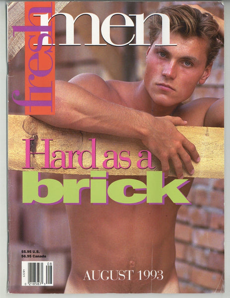 Freshmen 1993 Chet Wozniak, Rex Burke 74pgs Justin Young Gay Pinup Magazine M23952