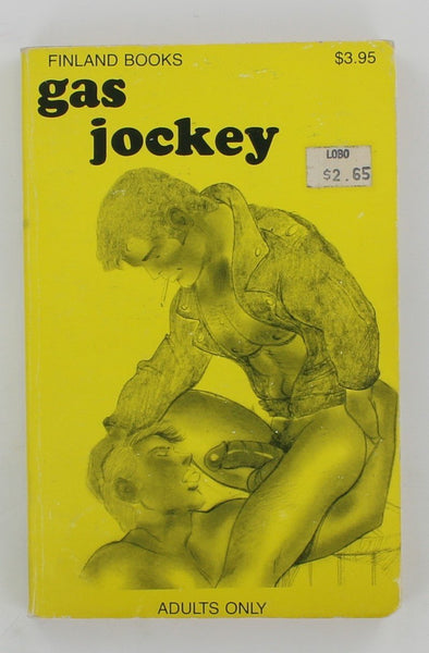 Gas Jockey 1987 Finland Books FIN136 Star Distributors 157pg Vintage Gay Pulp Fiction Novel PB 201