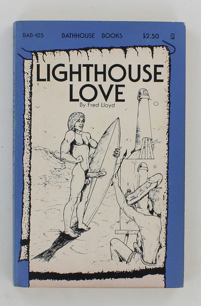Light Love by Fred Lloyd 1978 Bathhouse Books BAB105 Publishers Consultants 188pg Vintage Gay Surfer Pulp Novel PB208