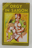 Orgy In Saigon 1984 Combat Books CB125 Star Distributors 170pg Vintage Gay Military Pulp PB209