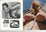 Block Busters V1#2 Arlene Bell 8p Candy Samples 1971 Parliament Big Boobs Magazine 64pgs Busty Large Breasted Women M23969
