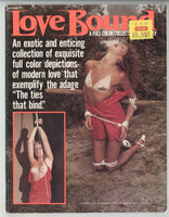 Love Bound #1 Female Bondage Photography 1984 Vintage BDSM 48pg LDL Porn Magazine M23994