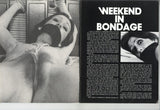 Weekend In Bondage V1#1 Bound Female Pictorial Novel 1974 LDL Publishing 36pgs BDSM Magazine M23980