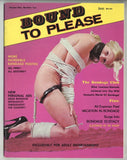 Bound To Please V1#10 Vintage Female Bondage Magazine 60pg Robert Bishop BDSM Art, House of Milan M23983