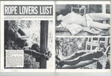 Country Bound V1#1 Vintage Outdoor Female Bondage Magazine 1975 House Of Milan 60pgs BDSM HOM Publishing M24004