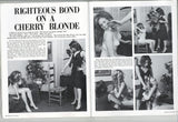 Bound To Please V2#8 Renee Bond 8p, Serena Bishop Art 1976 House Of Milan 64pg Vintage BDSM Bondage Magazine HOM M24009