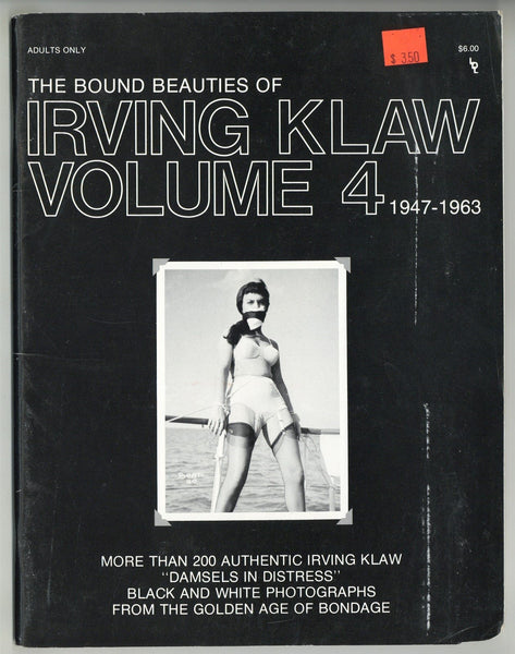 Bound Beauties Of Irving Klaw, Vol 4 Bettie Page Bondage 80pgs Vintage Damsels In Distress Photos, Harmony Comm. LDL M24012
