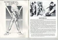 Tied V1#2 Barbara Behr, House Of Milan 1975 Bishop Art 56pg Stern Female Domination Vintage BDSM Magazine M24016