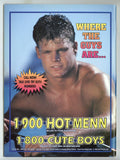 Inches Sept 1993 Johnny Utah, Romeo Castillo, Gaylord 100pgs Alex Coxe, Johnny Utah, Catalina Gay Pinup Magazine M23627