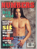 Numbers Nov 1994 Tom West, Grant Fagan, Brad Hudson 100pgs Jim Wigler Gay Pinup Magazine M24095