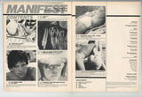 Manifest V6#26 Alternate Publishing 1984 Paul Young, Bill Ward 66pgs Gay Magazine M24103