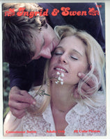 Ingrid & Swen 1981 Connoisseur Paul Thomas 40pgs Gorgeous Busty Blonde Hard Sex Magazine M24132