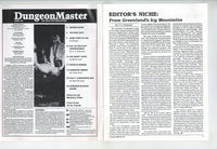 Dungeon Master #40 Desmodus, Anthony deBlase AKA Fledermaus 1990 BDSM 32pgs Leather Gay Magazine M24148