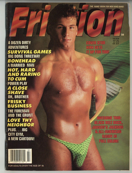 Friction 1990 Momentum Publishing 100pgs Cityboy, Roberto Roma Gay Pinup Magazine M24149