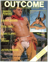 Outcome 1990 Darryl Powers Steve Tracy Elijah Clarke 46pgs Gay Magazine M24175