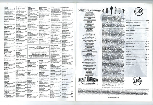 Outcome V3#10 Bobby Ruff 1991 Mel Roberts, Dean Rothman 48pgs Cachito ...