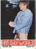 HY! Gay-World V1#1 Colt Men Special 1976 Ben's Books 48pgs John Barrington Gay Physique Magazine M24184