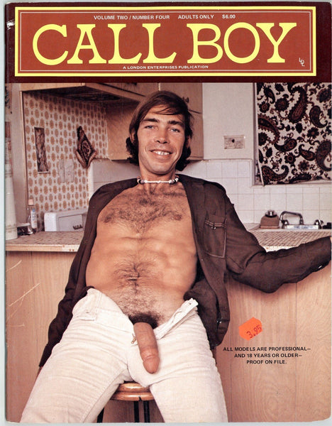 vintage boy nude Call Boy Sept 1980 Lyndon Distributors Hippie Men 48pgs Vintage Nude G – oxxbridgegalleries
