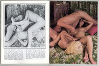 Tri-Orgy 1980 Pulp Fiction Sex Pictorial 48pgs Blonde & Brunette Threesome Magazine M26946