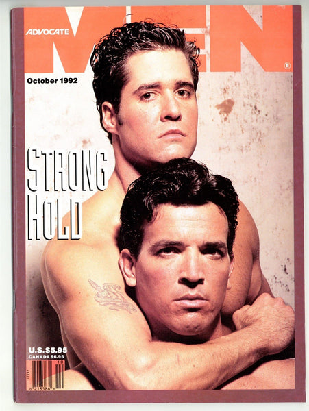 Advocate Men 1992 John Michael BJ Slater Rock Cassidy 90pgs Brandon Wilde Rod Majors Gay Magazine M24047