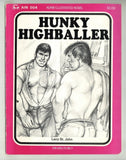 Hunky Highballer AIN #004 Surree Ltd Inc 1980 Adam Illustrated Graphic Novel 48pgs Gay Pulp Magazine M24315