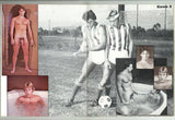 Soccer Games V1#1 Nova Studios 1985 Ty Arthur Eric Clement Gay Football Beefcakes 52pgs Gay Magazines M24317