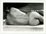 John Pruitt 1994 Colt Studios 5x7 Jim French Rear View Gay Nude Photo J10783