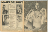 Man's Delight 1975 E-Go Enterprises Hot Solo Women 76pgs Straight Magazine M24330