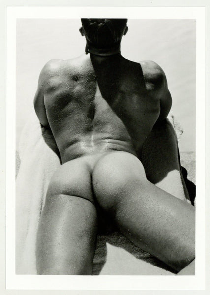 John Pruitt 1994 Colt Studios 5x7 Rear View Backside Bum Gay Jim French Nude Photo J10788