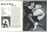 Heels & Hose V7#1 Elmer Batters 1969 Female Stockings, Nylons Legs Heels 72pg Parliament Magazine Nude Hairy Women M24341